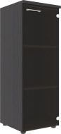 Шкаф колонка с стеклянной дверью и топом 432х432х1190
